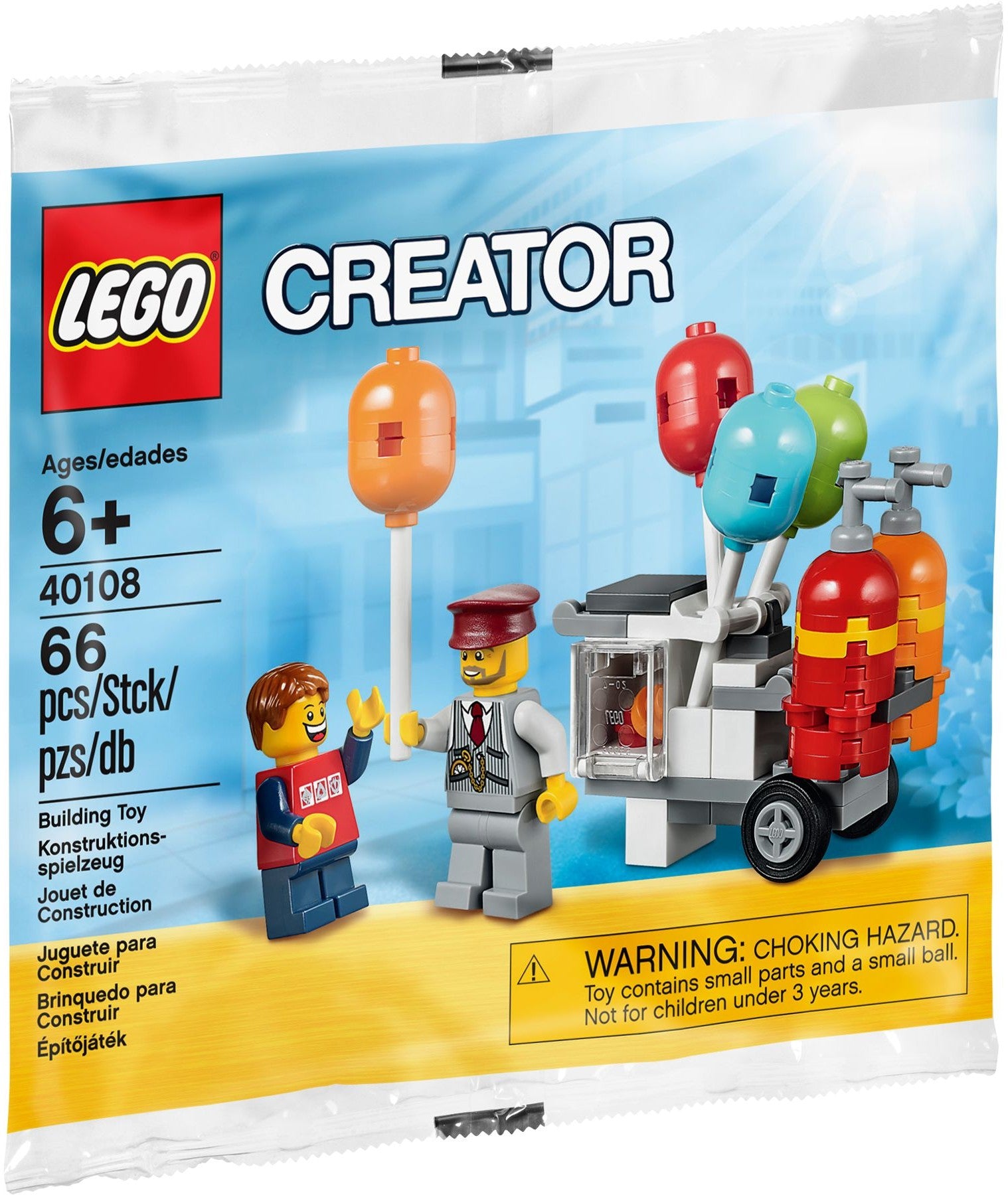 40108 Balloon Cart Polybag
