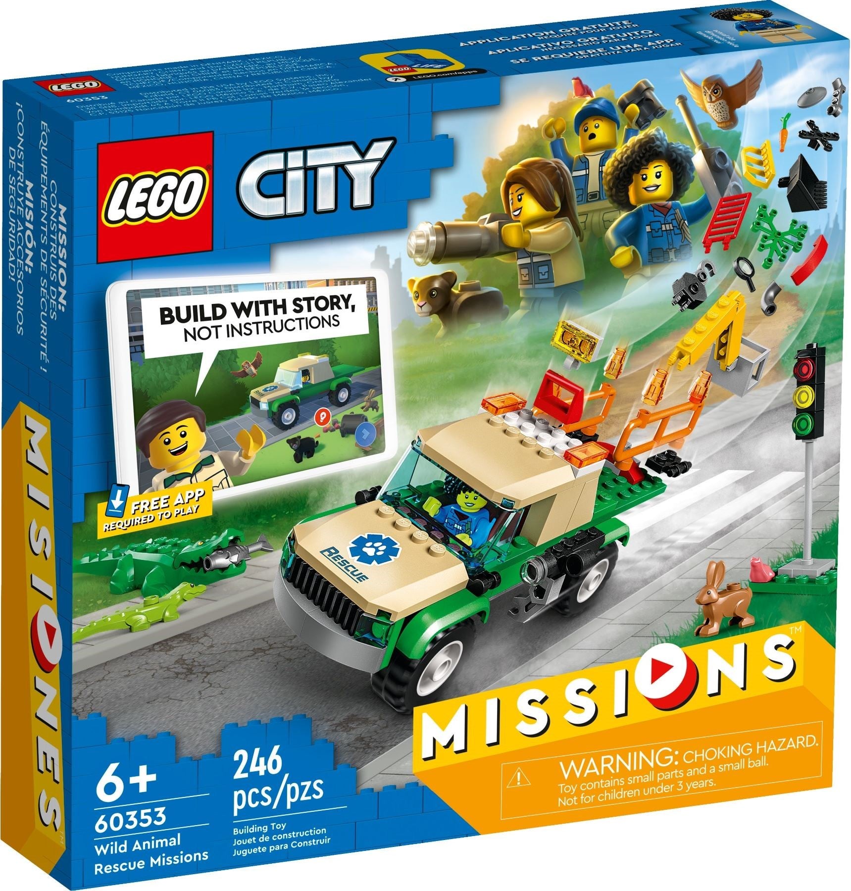 60353 Lego City Wild Animal Rescue Missions