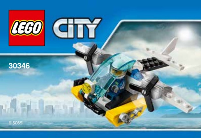30346 Lego City Prison Island Floatplane Polybag