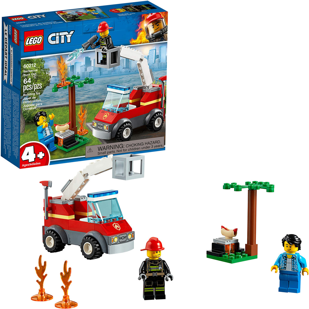 D15-60212 DAMAGED City Barbecue Burn Out