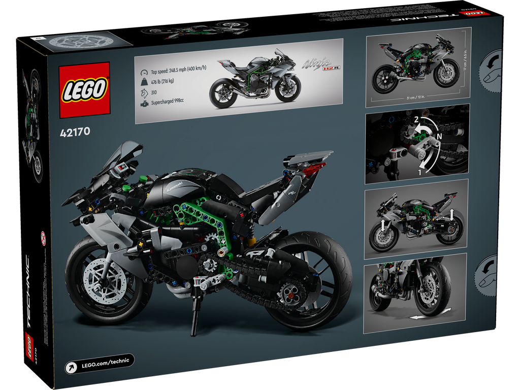 42170 Technic Kawasaki Ninja H2R Motorcycle