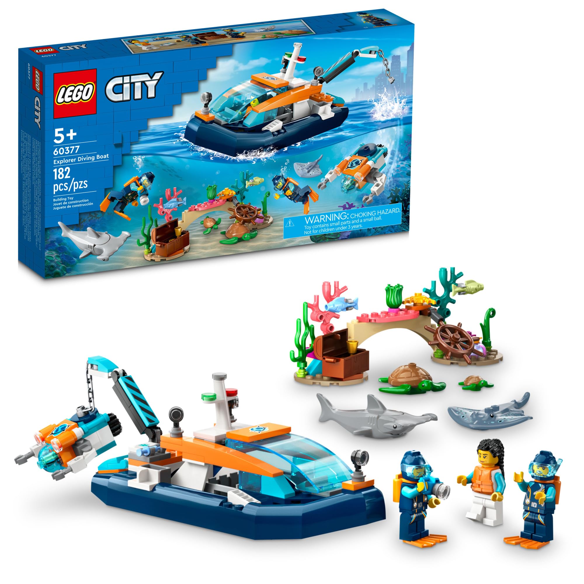 60377 LEGO City Explorer Diving Boat