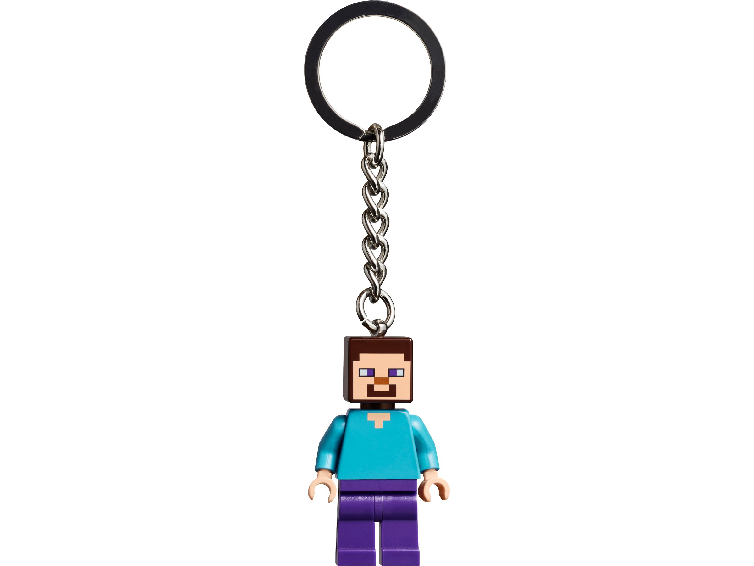 854243 Minecraft Steve Keychain