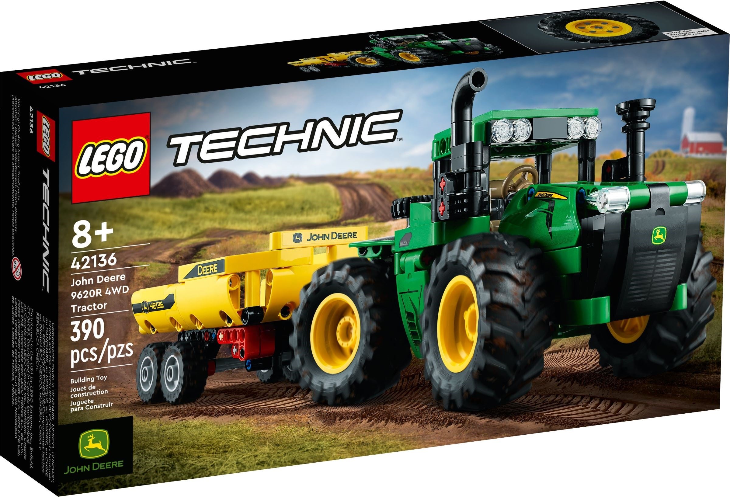 42136 John Deere 9620R 4WD Tractor