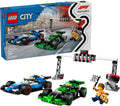 60474 City Formula 1 Grid with VCARB & Sauber Race Cars
