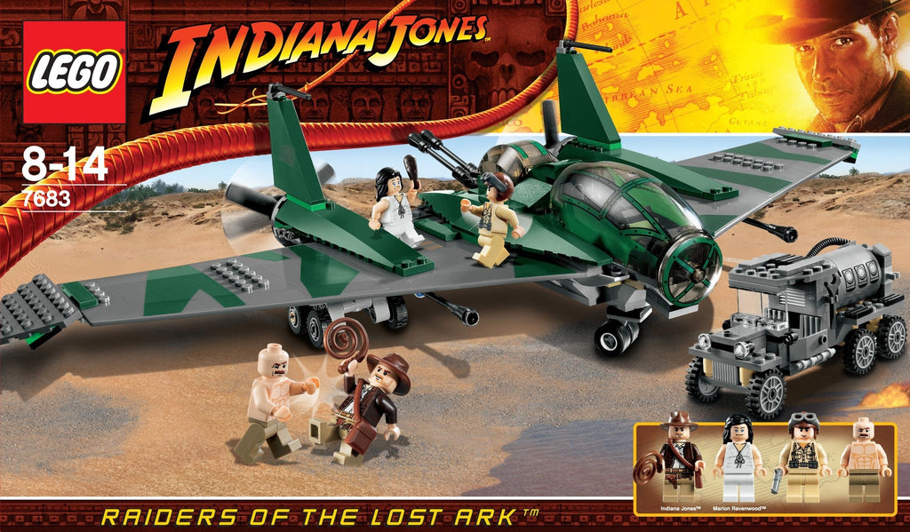7683 Indiana Jones Fight on the Flying Wing