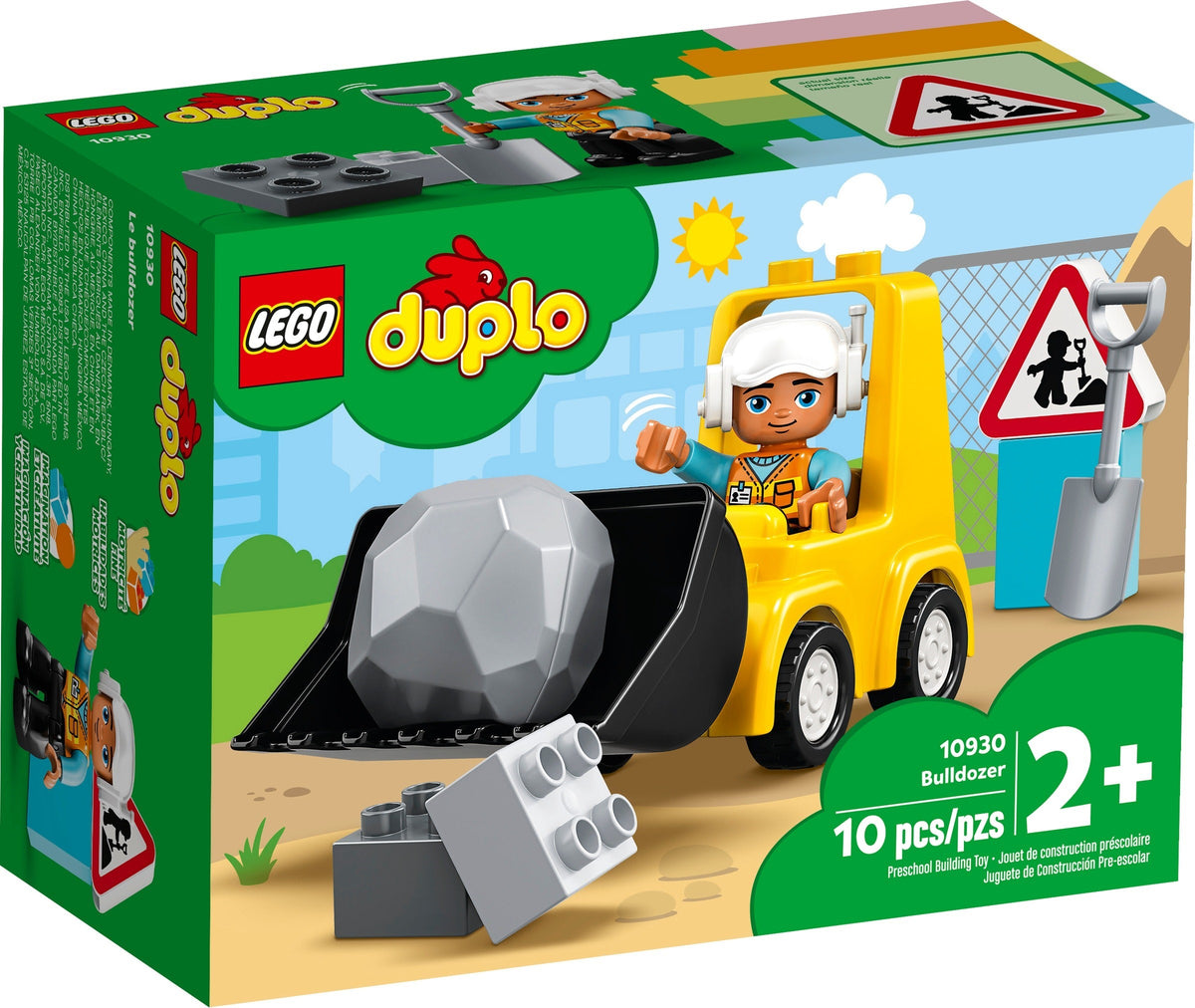 D20-10930 Damaged Lego Duplo Bulldozer