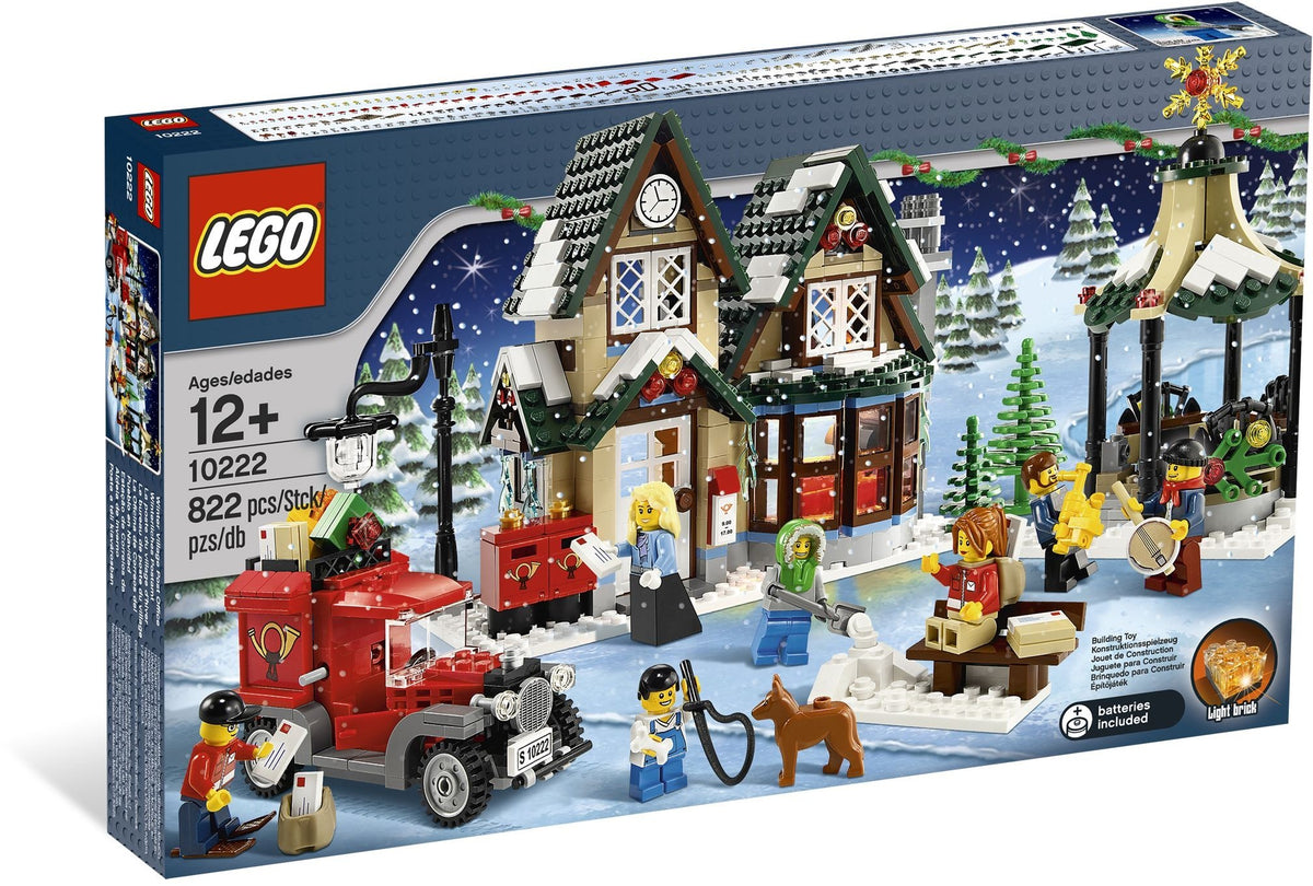 D10-10222 DAMAGED Winter Village Post Office