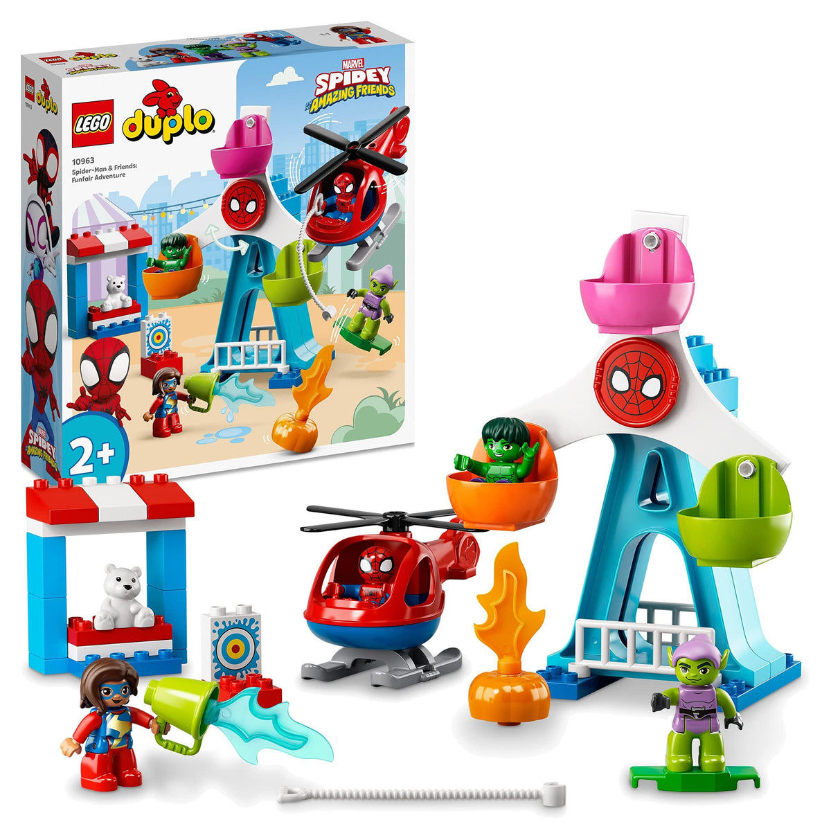 10963 LEGO Duplo Marvel Spider-Man & Friends: Funfair Adventure Fairground