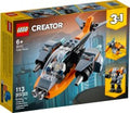 D20-31111 Damaged Lego Creator 3 In 1 Cyber Drone