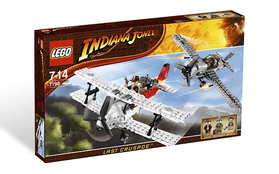7198 Indiana Jones Fighter Plane Attack