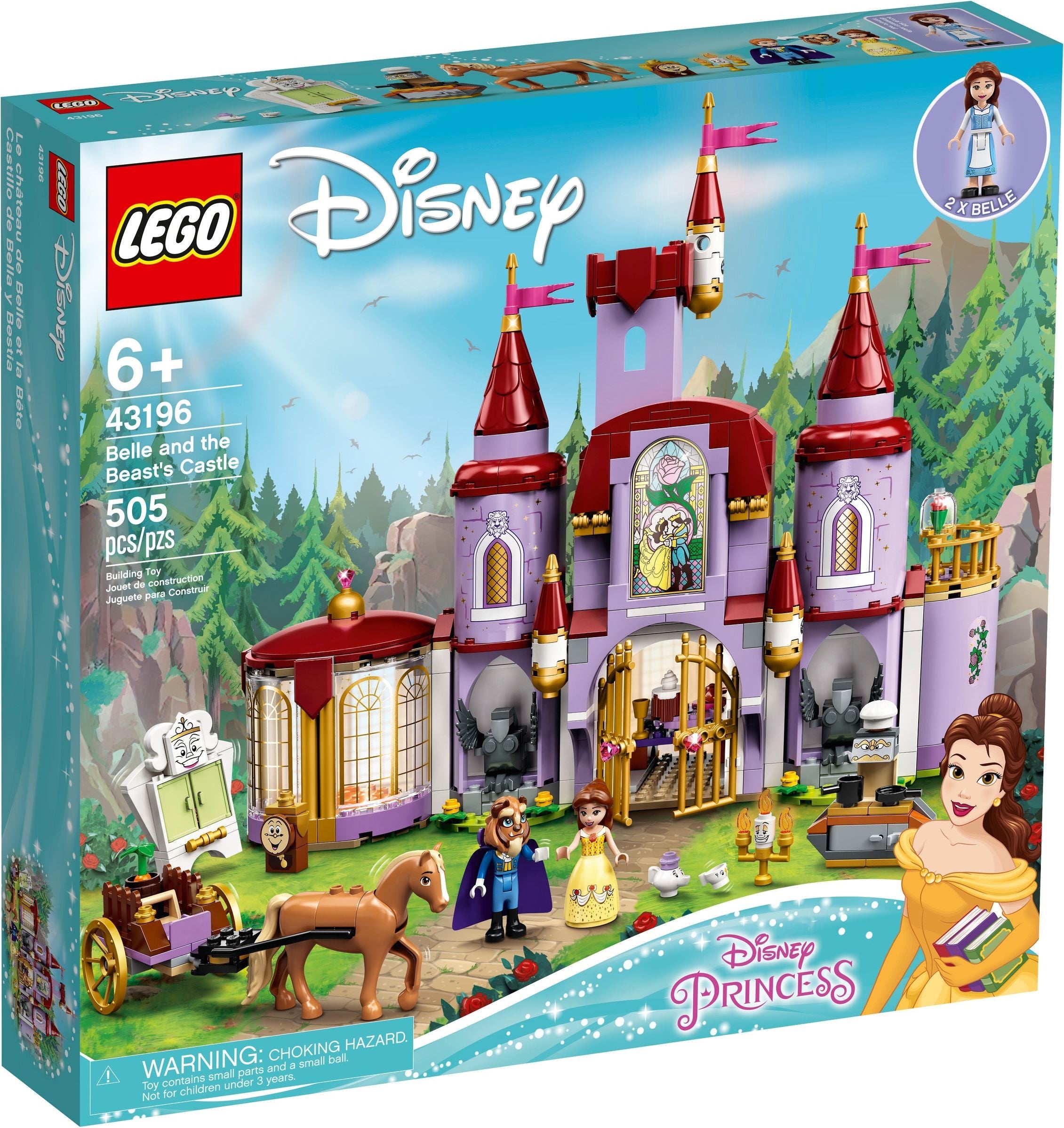 D10-43196 DAMAGED Belle and the Beast’s Castle