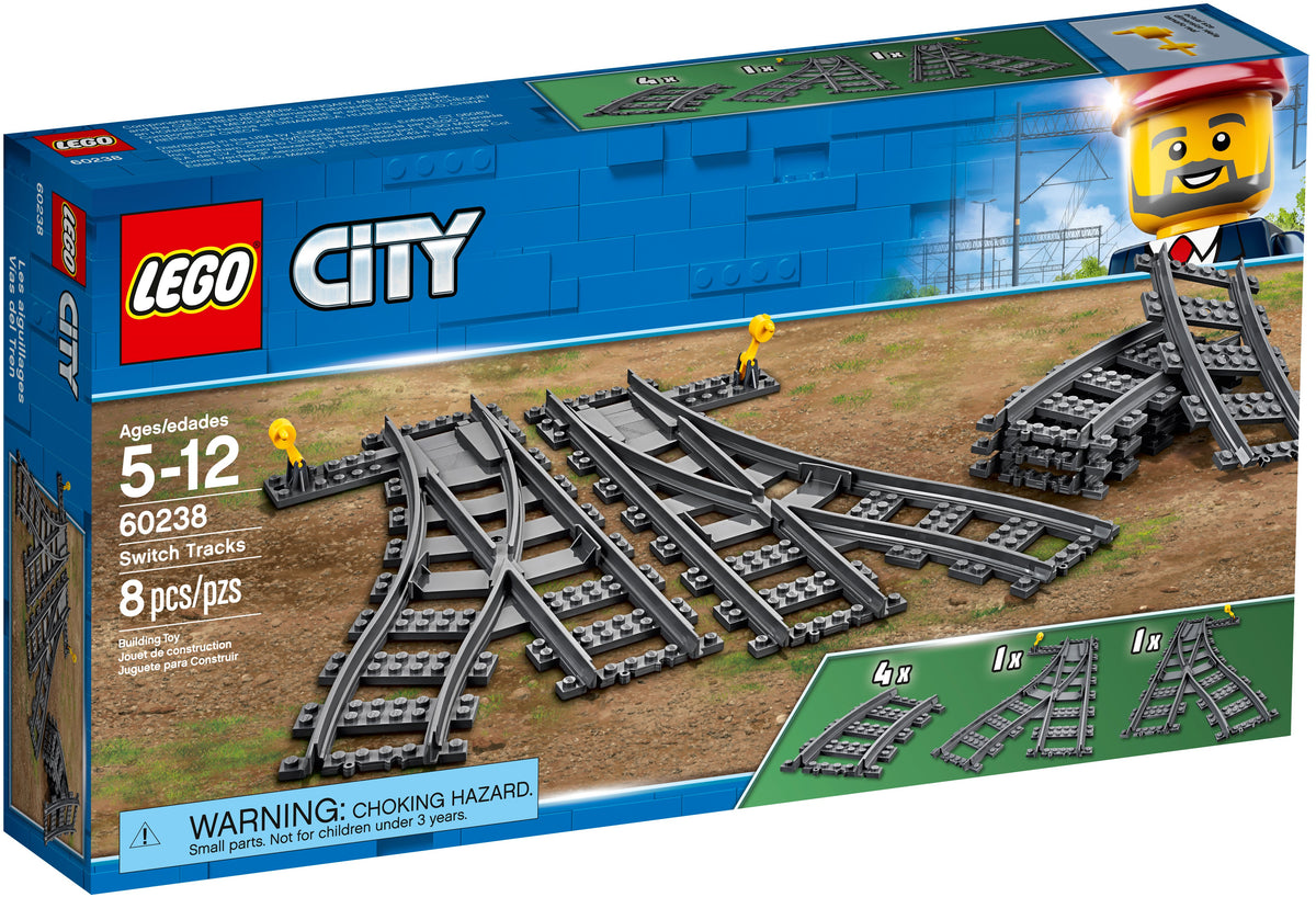 60238 LEGO City Switch Tracks Set