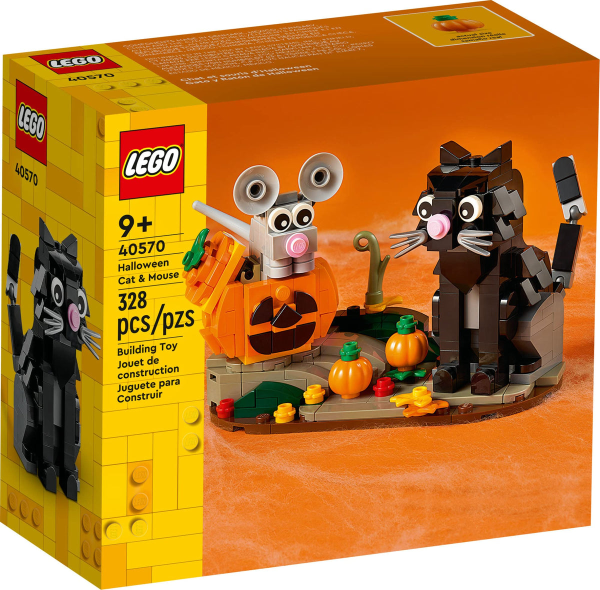 40570 Halloween Lego Cat & Mouse