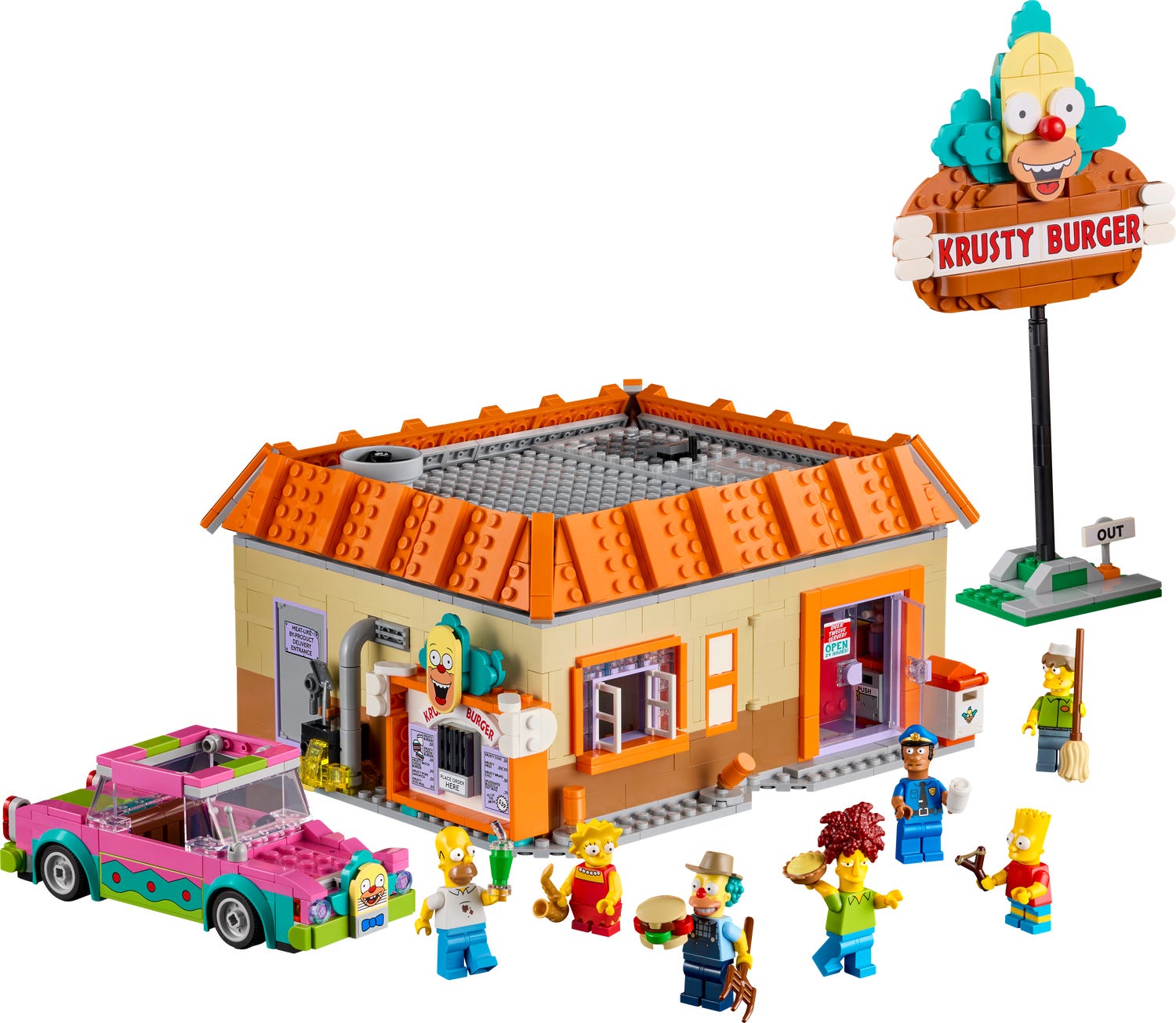 10352 The Simpsons™: Krusty Burger LEGO® ICONS™