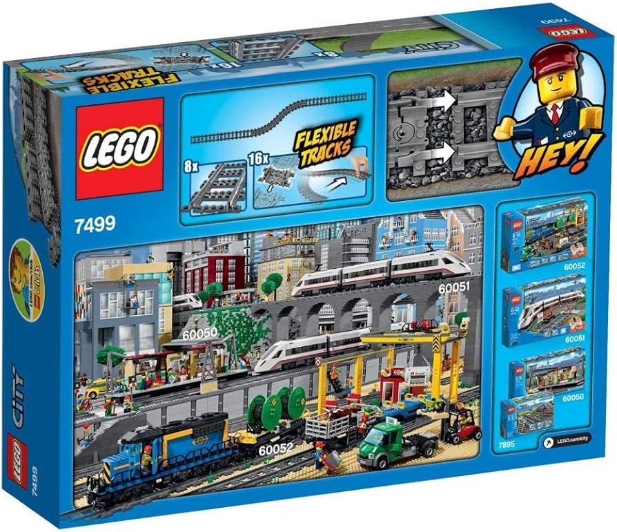 7499 LEGO City Flexible Train Tracks