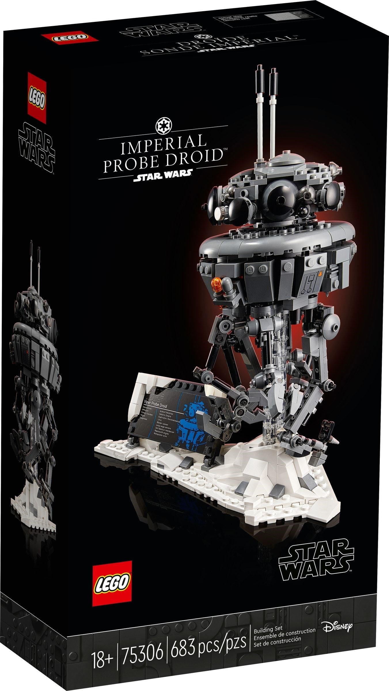 U-75306 USED Star Wars™ Imperial Probe Droid™ (Read Description)
