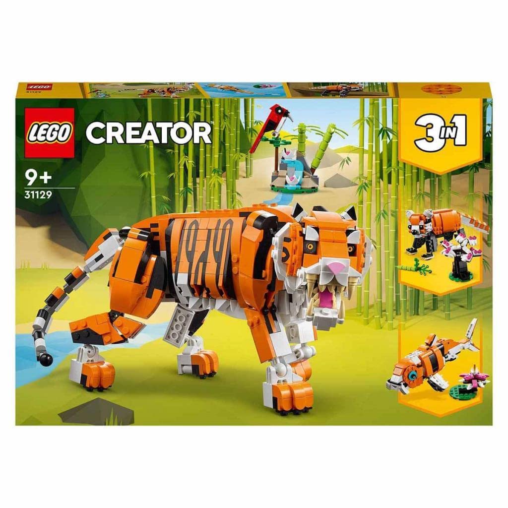 D30-31129 Damaged Creator Majestic Tiger