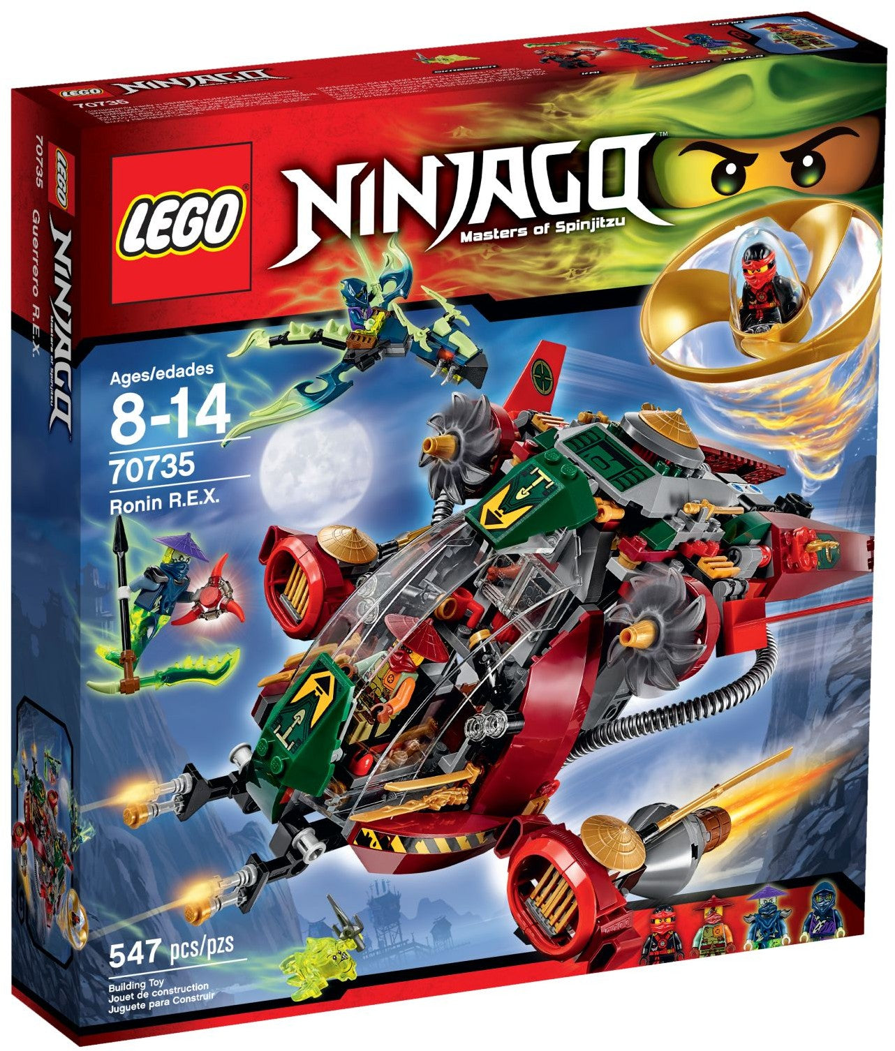 70735 Lego NINJAGO  Ronin R.E.X.