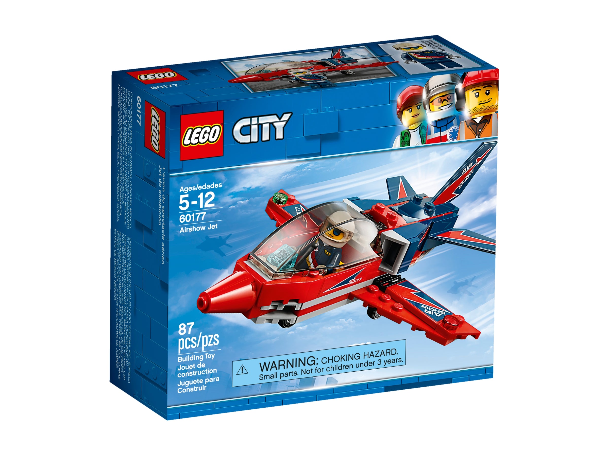 D10-60177 Damaged City Airshow Jet