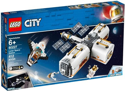 D20-60227 Damaged City Lunar Space Station