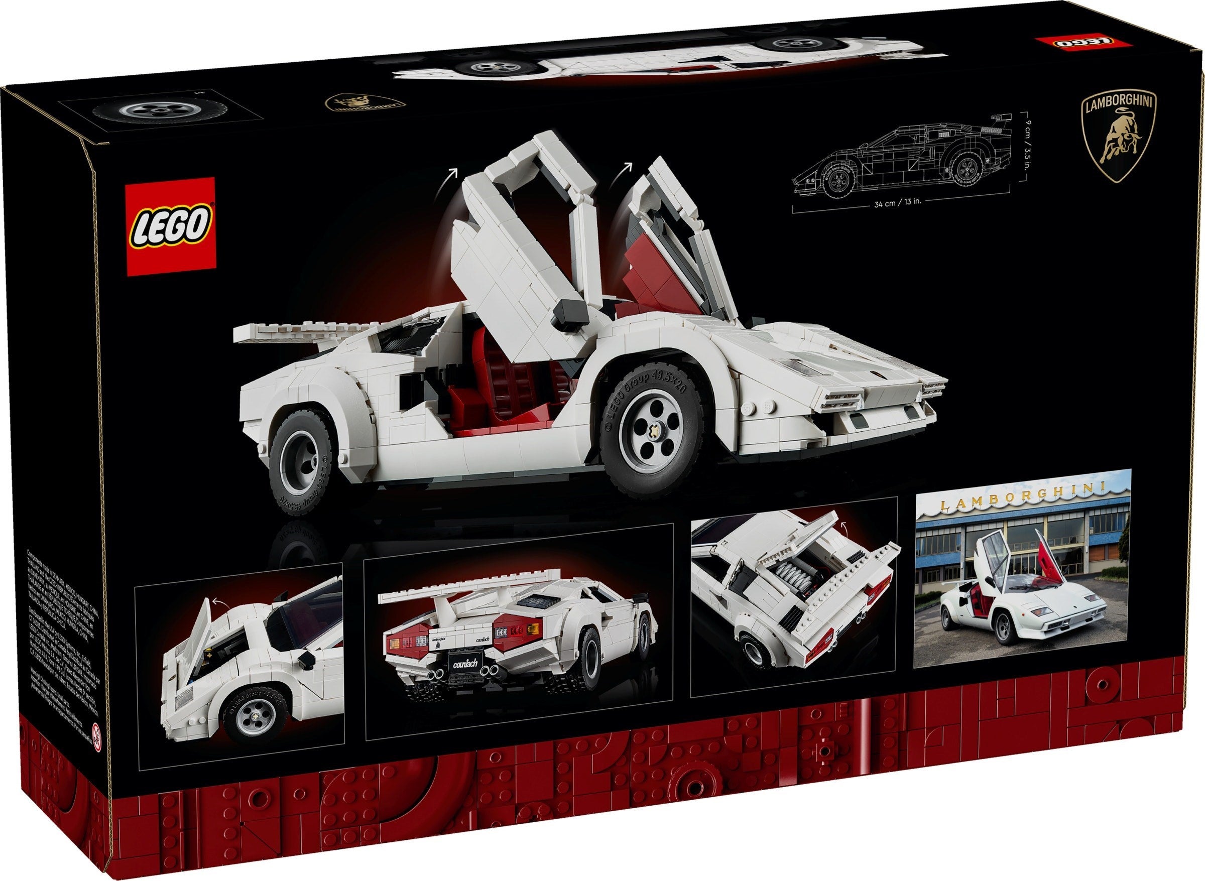 10337 Icons Lamborghini Countach 5000 Quattrovalvole