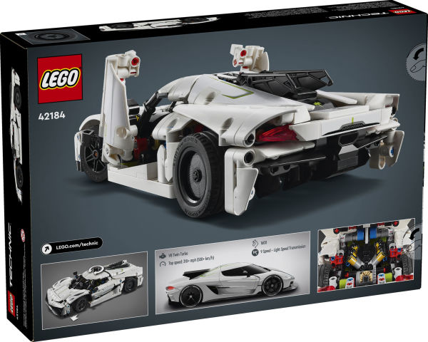 42184 Technic Koenigsegg Jesko Absolut White Hypercar