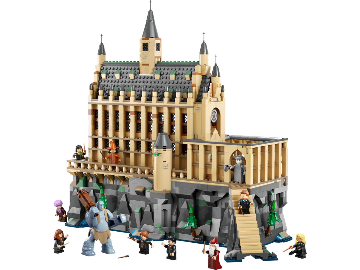 D15-76435 Damaged Harry Potter Hogwarts Castle: The Great Hall