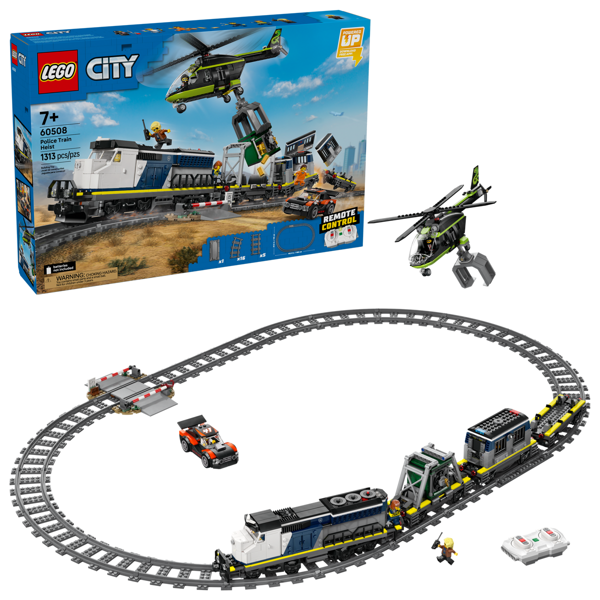 60508 City Police Train Heist