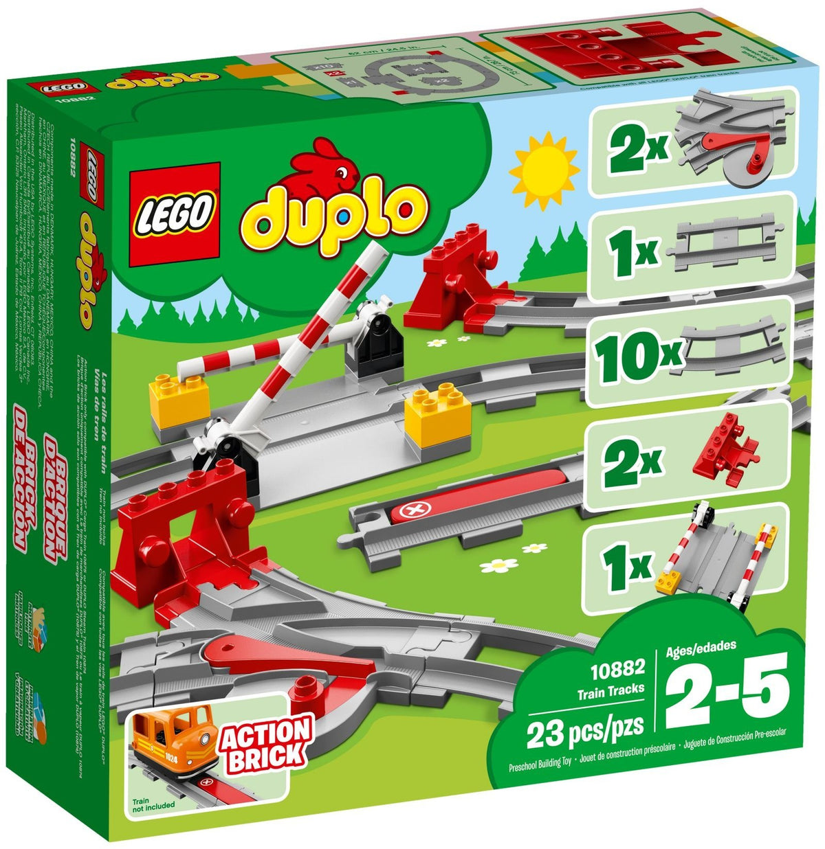 10882 Duplo Train Tracks
