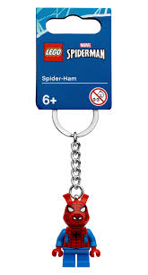 854077 Lego Peter Porker Keychain