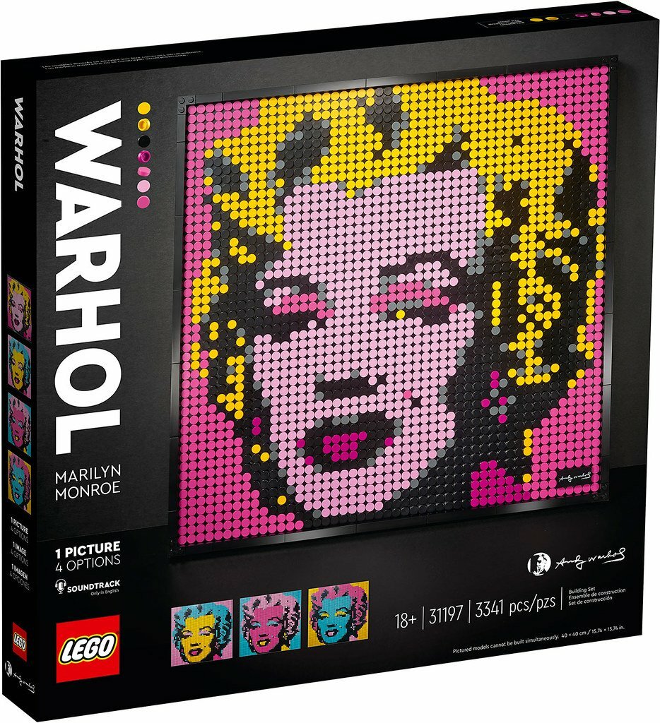 D15-31197 DAMAGED Andy Warhol's Marilyn Monroe