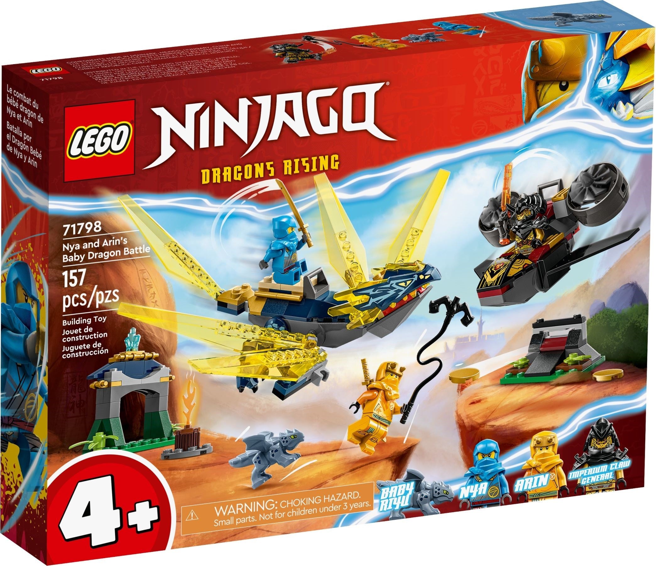 71798 Ninjago Nya and Arin's Baby Dragon Battle