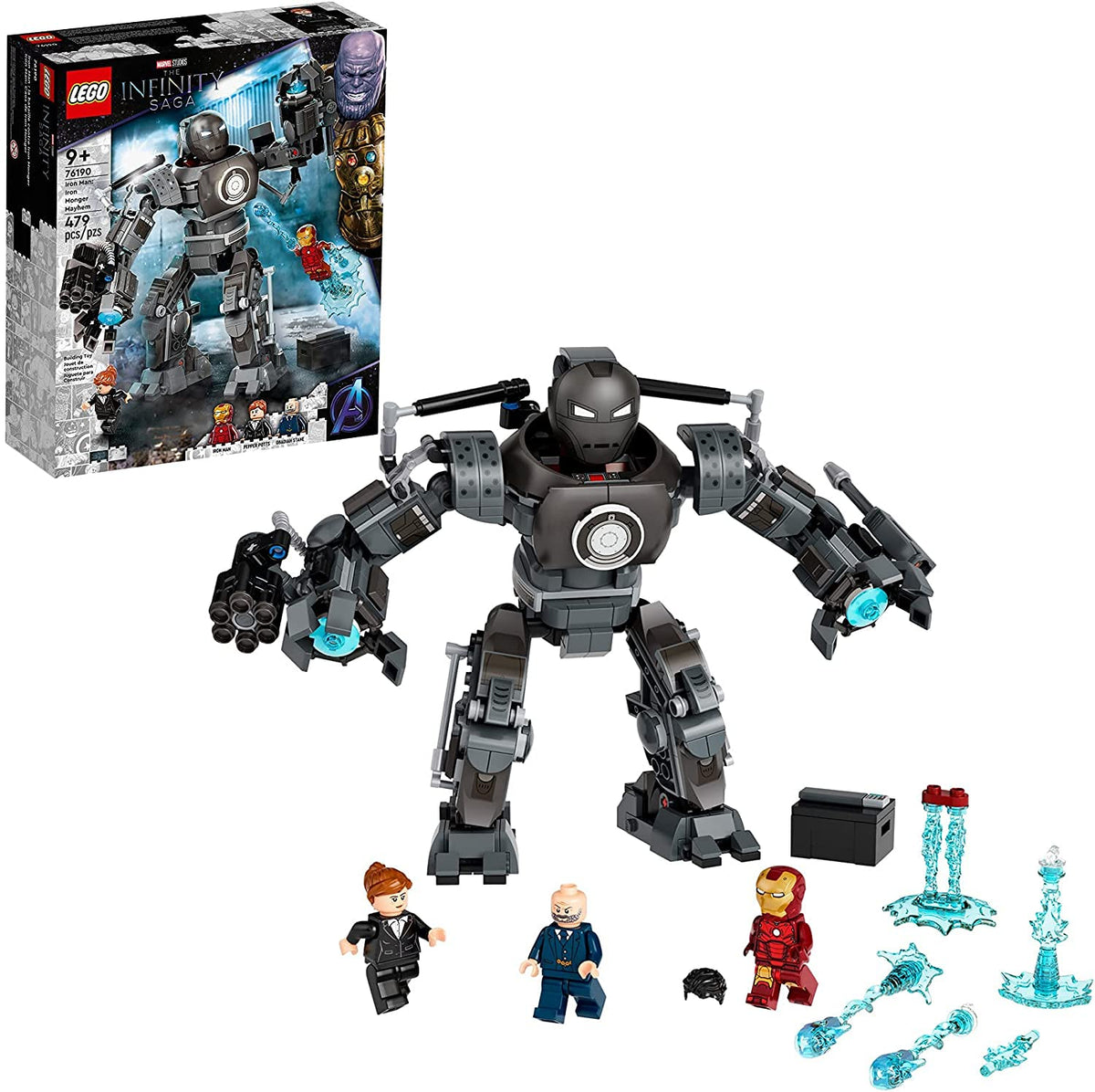 76190 LEGO Marvel Iron Man: Iron Monger Mayhem