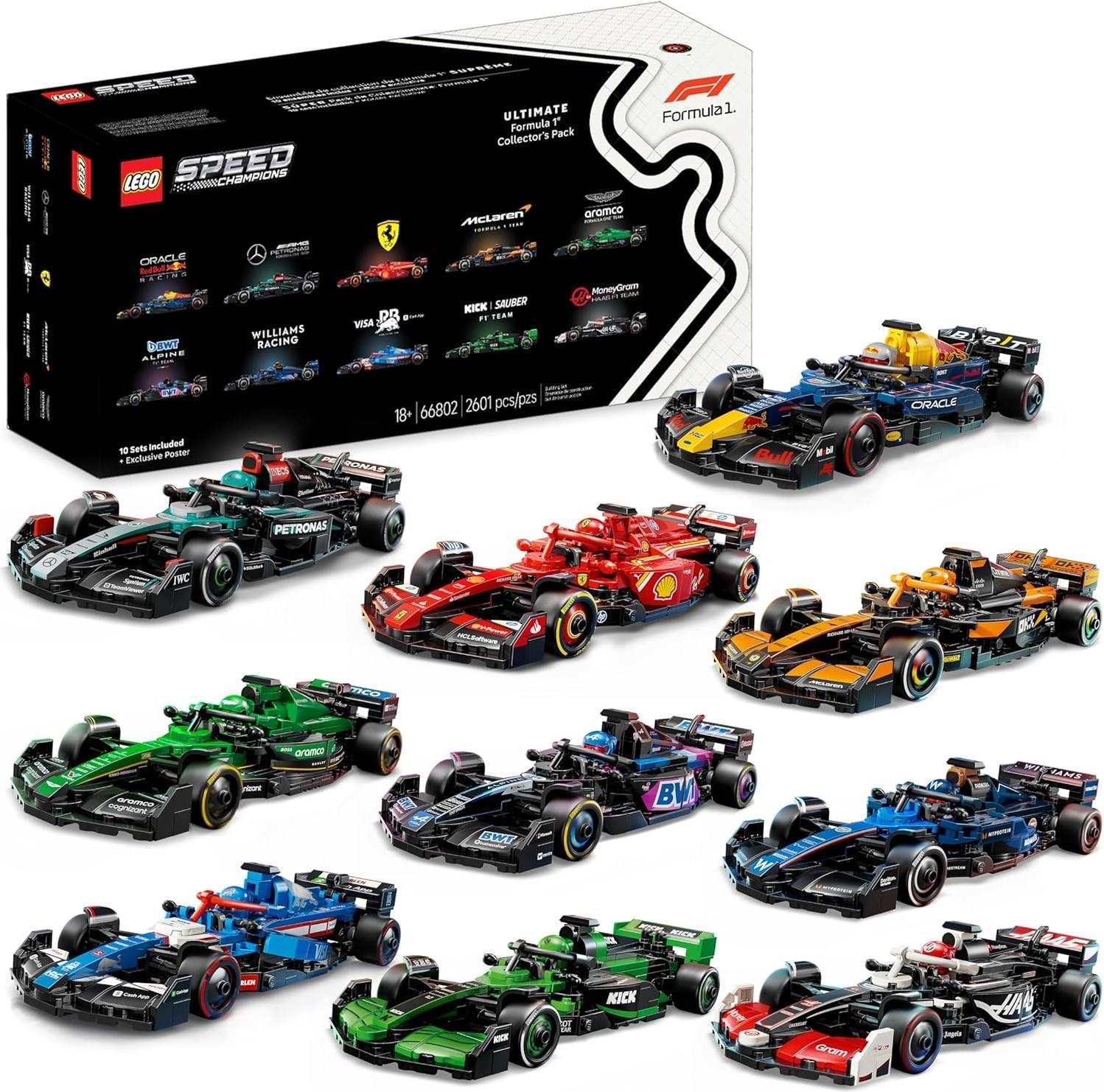 66802 Speed Champions Ultimate Formula 1 Collector's Pack