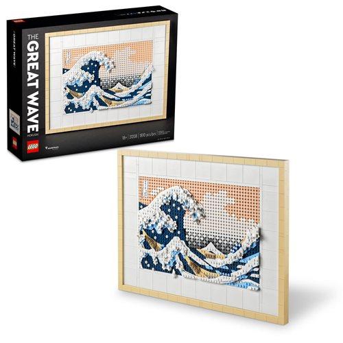 U-31208 Used Lego ART Hokusai - The Great Wave