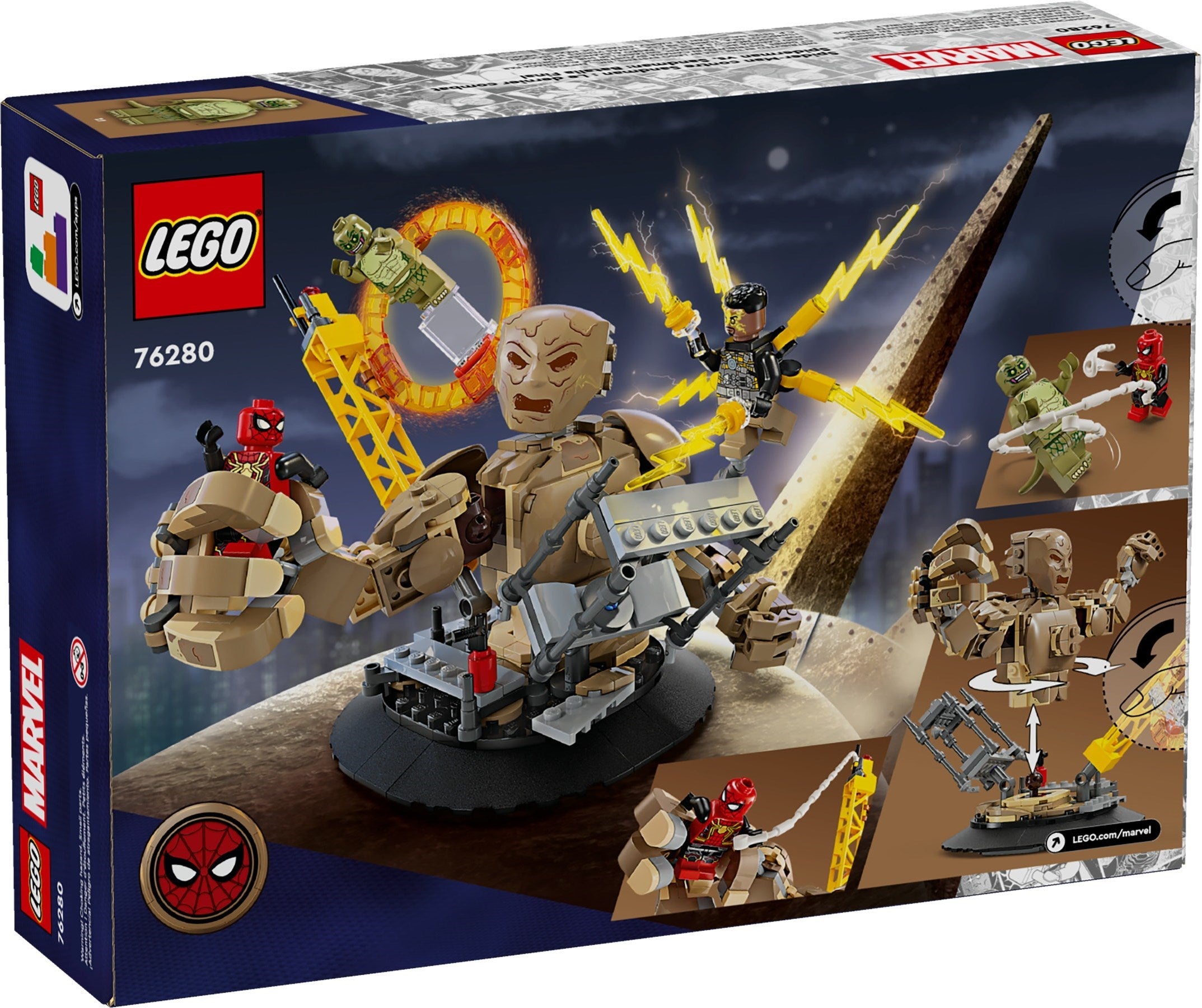 76280 Marvel Spider-Man vs. Sandman: Final Battle