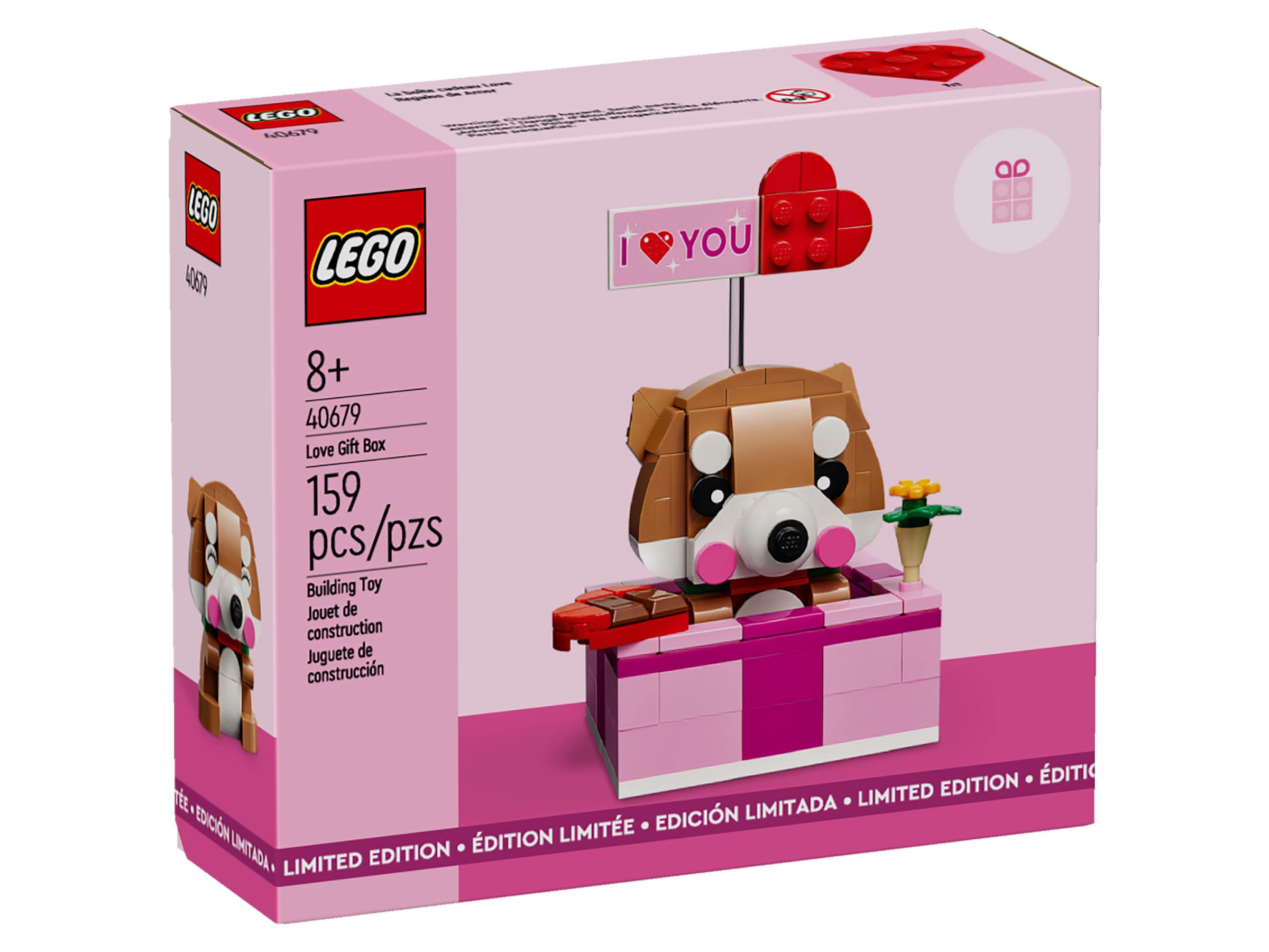 D10-40679 DAMAGED Valentine's Day Love Gift Box