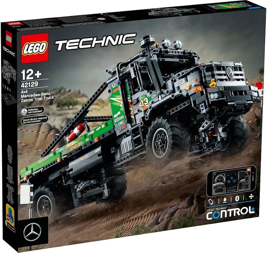 42129 Lego Technic App-Controlled 4x4 Mercedes-Benz Zetros Trial Truck