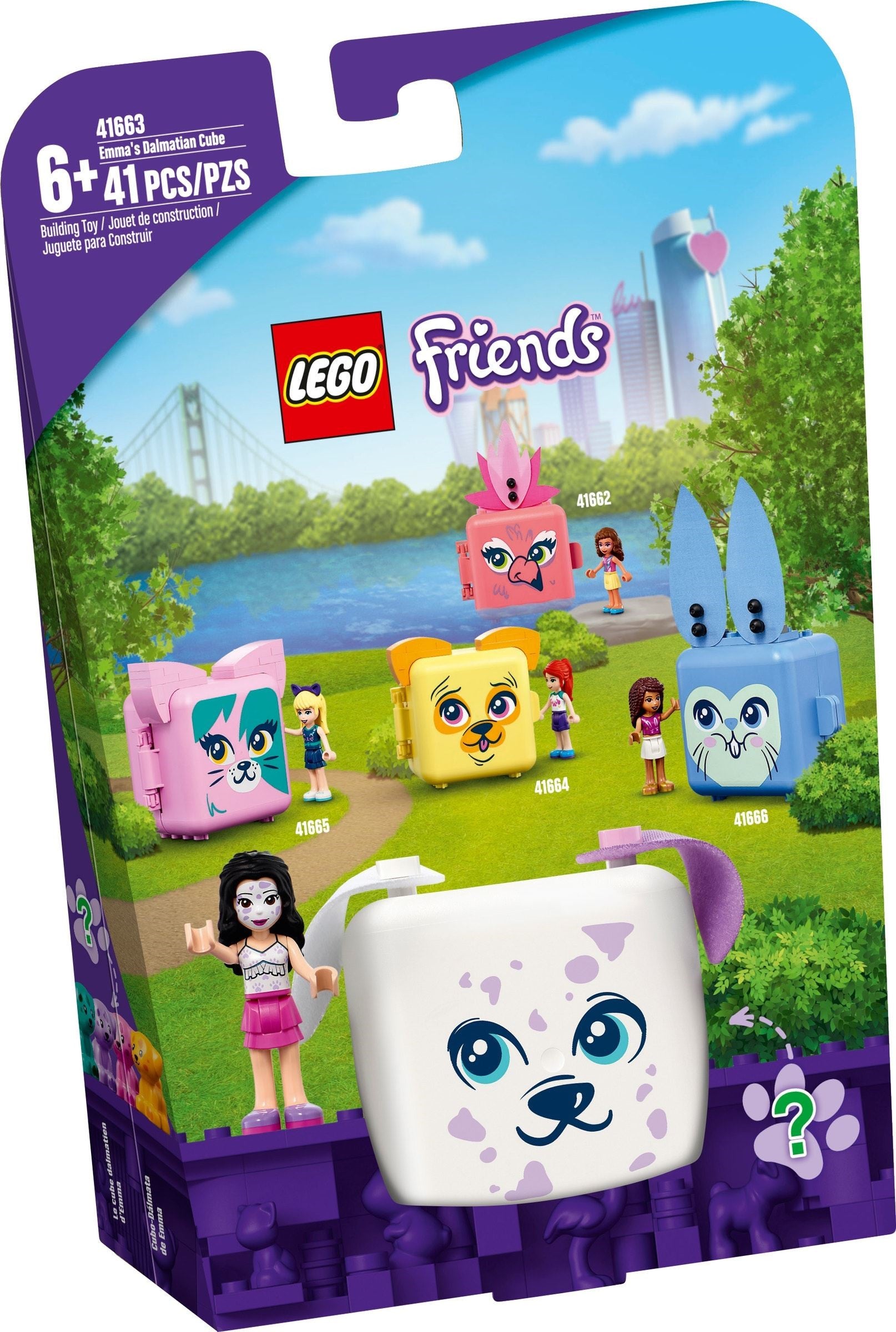 41663 Lego Friends Emma's Dalmatian Cube