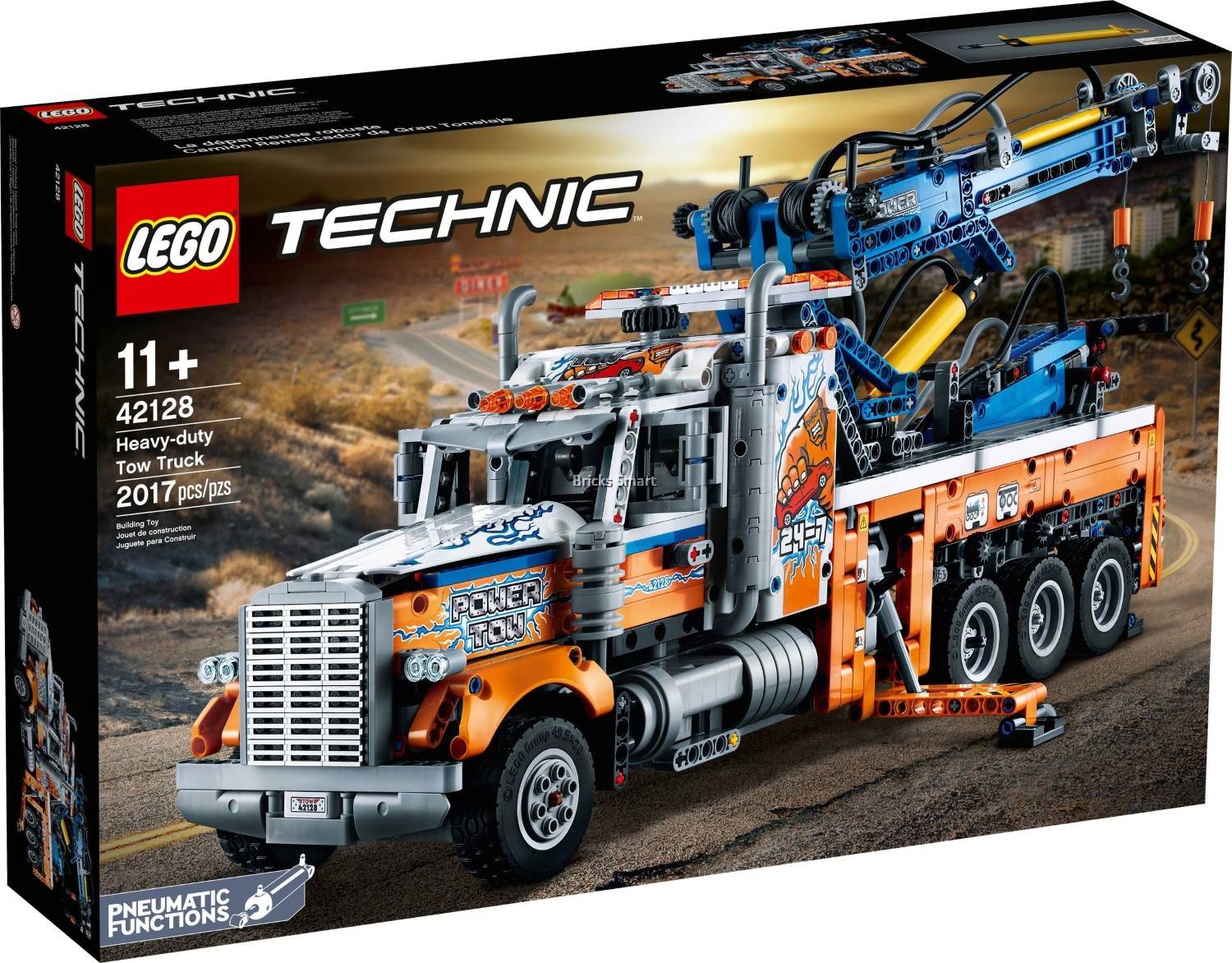 D5-42128 DAMAGED Heavy Duty Towtruck