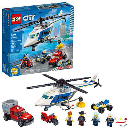 U-60243 Lego City Used Police Helicopter Chase