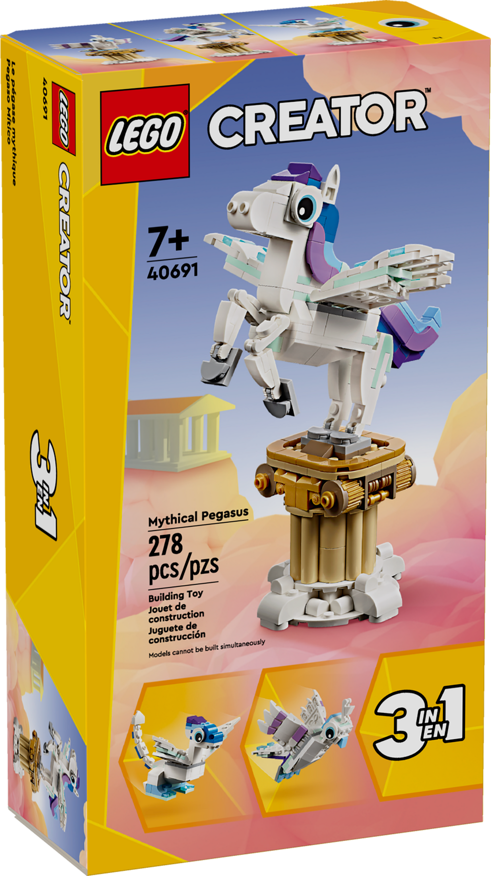 40691 Creator 3-in-1 Mythical Pegasus