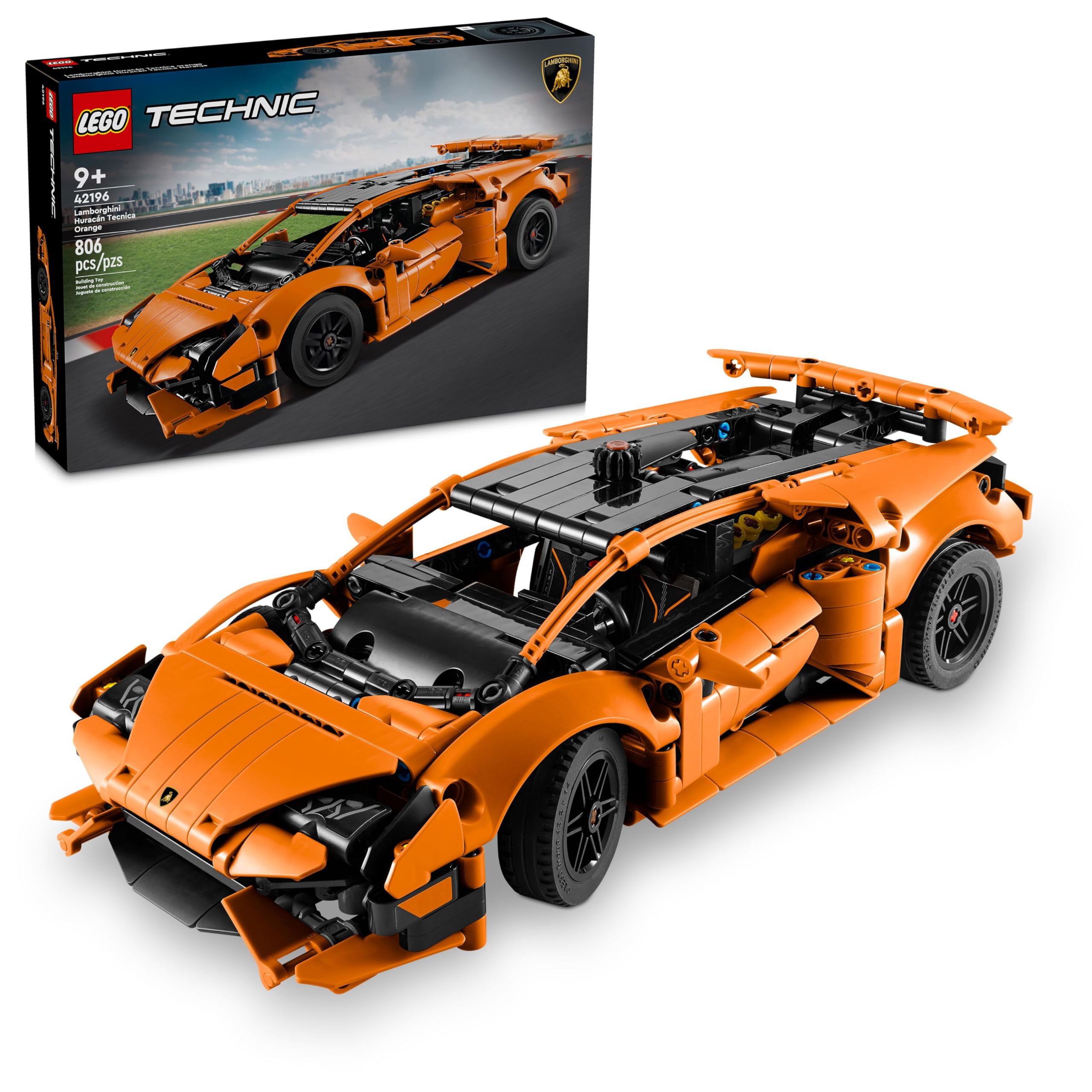 42196 Technic Lamborghini Huracán Tecnica Orange