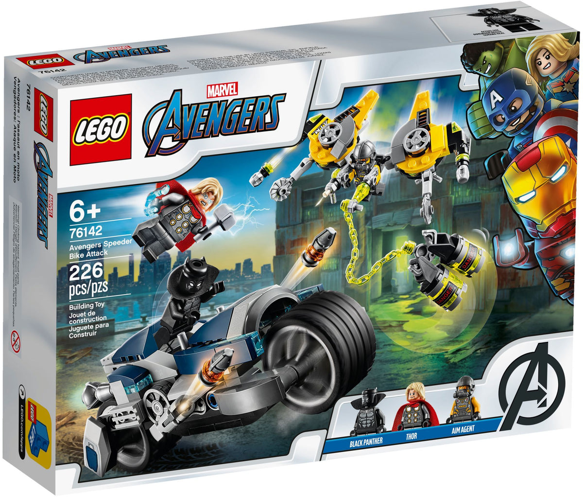 76142 Avengers Speeder Bike Attack
