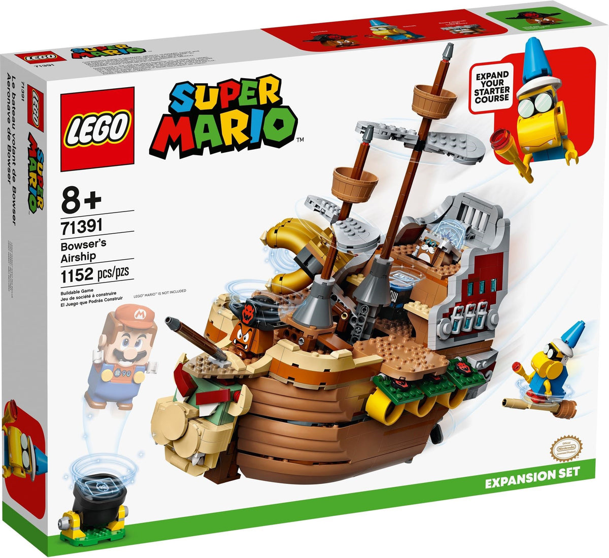71391 Bowser’s Airship Expansion Set