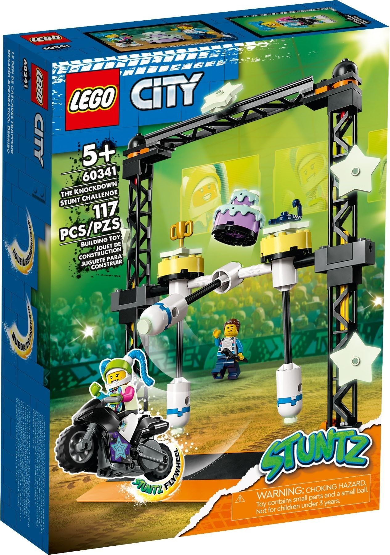 60341 Lego City Knockdown stunt challenge
