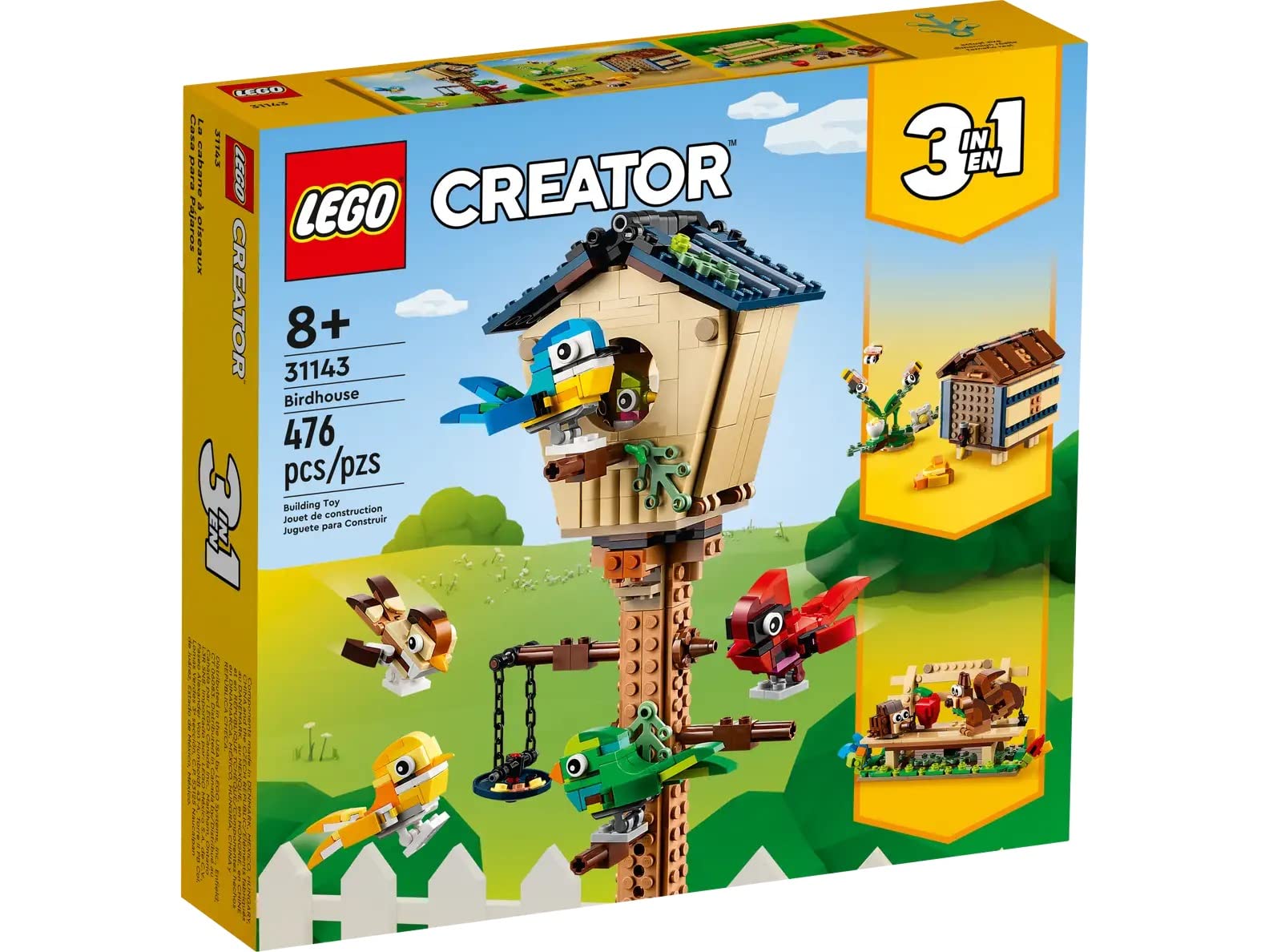 D10-31143 DAMAGED Creator 3in1 Birdhouse