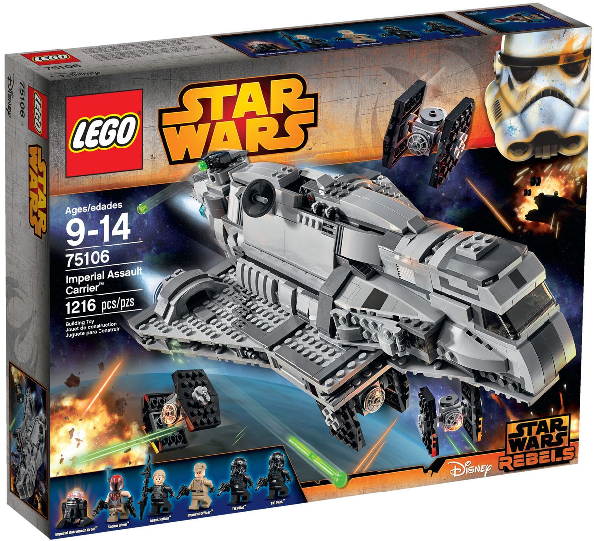 75106 Lego STAR WARS Imperial Assault Carrier™