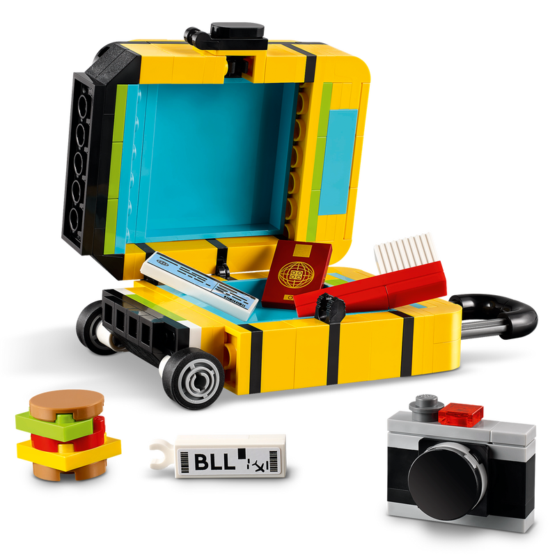 40817 LEGO Yellow Travel Suitcase